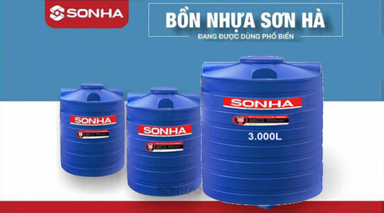 BỒN NHỰA 3.000 LÍT SƠN HÀ