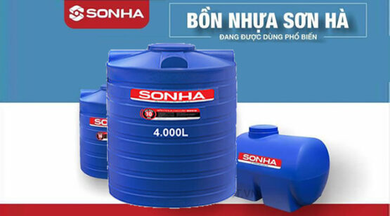 BỒN NHỰA 4000L SƠN H