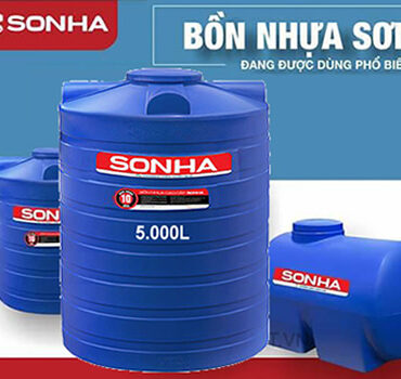 BỒN NHỰA 5000L SƠN HÀ