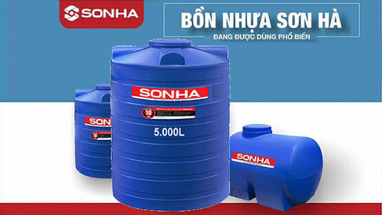 BỒN NHỰA 5000L SƠN HÀ