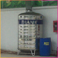 BỒN NƯỚC INOX ĐẠI THÀNH 3000L ĐỨNG