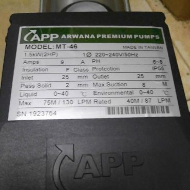 MÁY BƠM ĐA TẦNG CÁNH 2HP APP MT-46