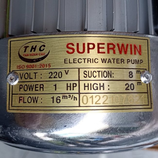 TSKT Máy bơm 1Hp Super Win SP-750